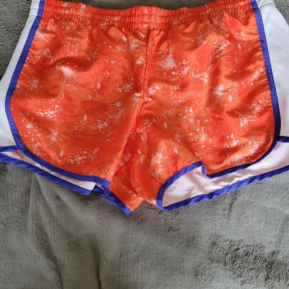 Orange Danskin Swim shorts sz L